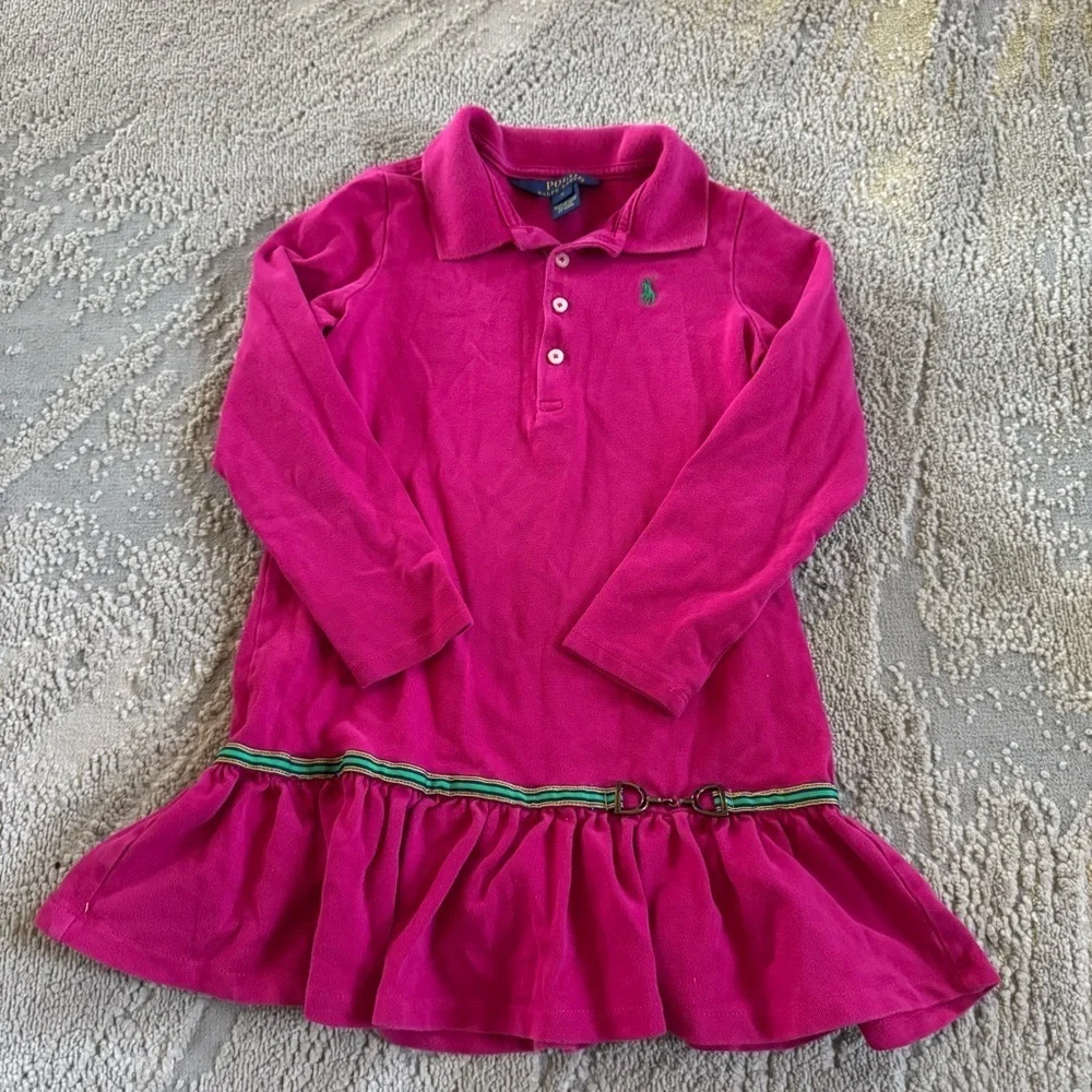 Ralph Lauren long sleeve tops pull on skorts skirt sweater dress preppy romper 5